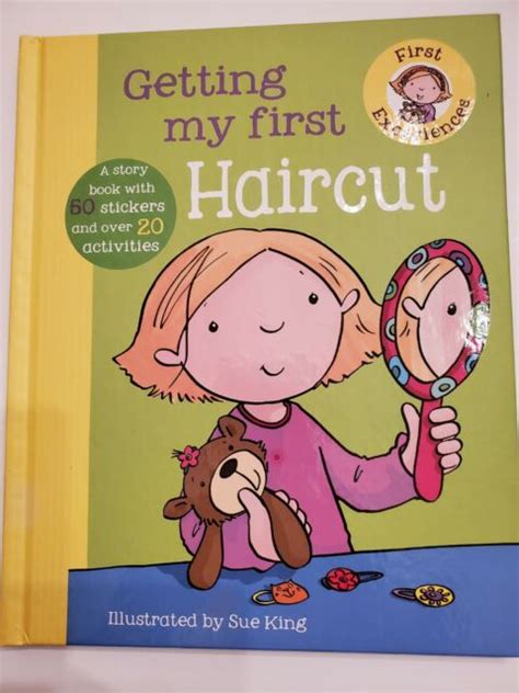 Getting My First Haircut Book With Over 20 Stickers Ebay