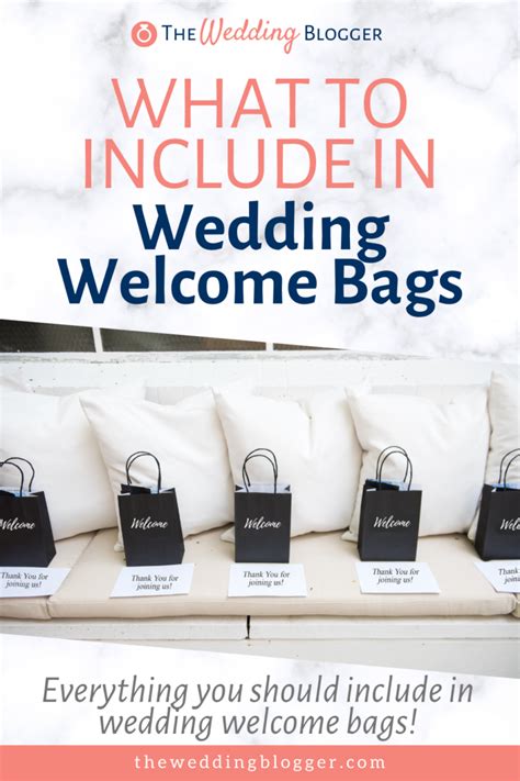 Find Out What To Include In Wedding Welcome Bags With This Complete