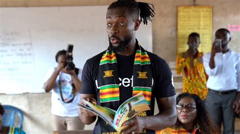 Kofi Kingston Aims To Inspire The Youth In Ghana Kofi Kingstons