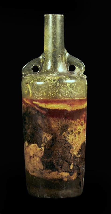 Dating from between 325 and 359 AD the Speyer Wine Bottle is the