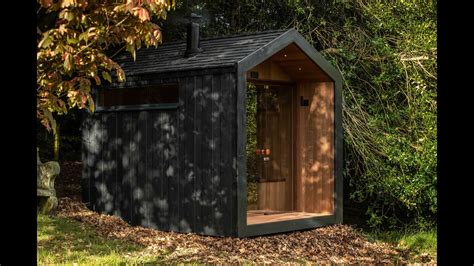 Arbor V Outdoor Sauna At Glen Dye By Heartwood Saunas Youtube