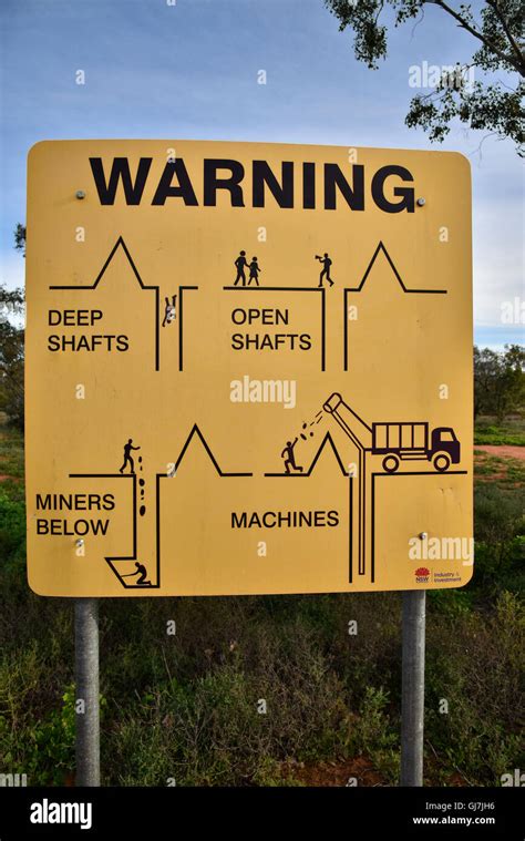 Mine Safety Signs Hi Res Stock Photography And Images Alamy