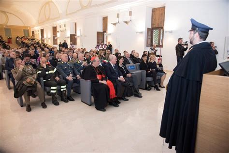 Questura Di L Aquila Festeggiato Il Anniversario Fondazione Della