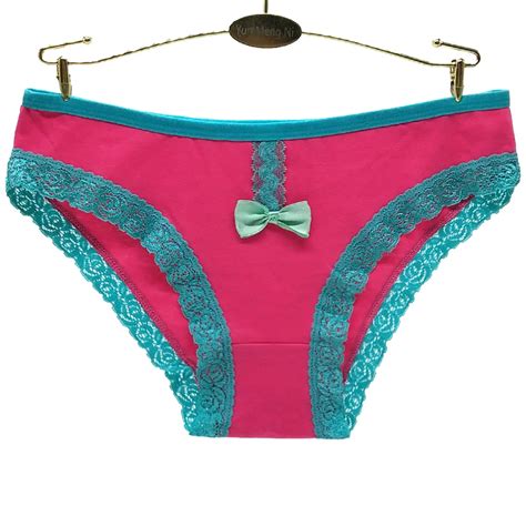 Sweet Lace Trim Girls Cotton Spandex Full Under Panties For Women Buy Girls Full Panties Full