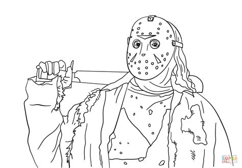 Click on any famous person to start coloring. Ausmalbild: Freitag der 13. - Jason | Ausmalbilder ...