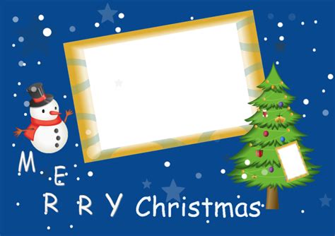 These absolutely free christmas card templates for word permit you to make attractive greeting cards that you can share with loved ones members these cards are straightforward to print at your regional photo center. Single Photo Christmas Card | Free Single Photo Christmas Card Templates