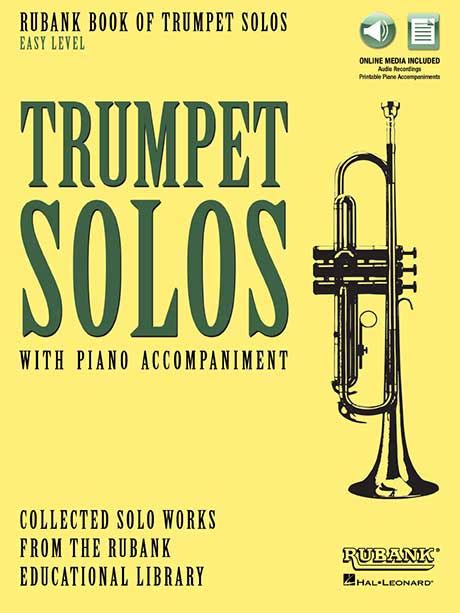 台北音樂家書房 Rubank Book Of Trumpet Solos Easy Level Book With Online