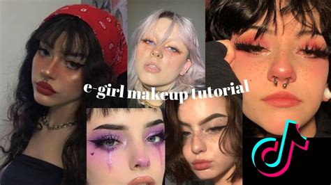 E Girl Makeup Tutorial Tiktok Compilation Youtube