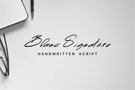Blanc Signature ~ Script Fonts ~ Creative Market