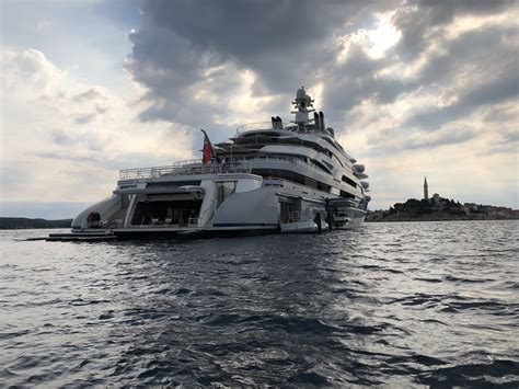 140 Metre 300 Million Billionaires Superyacht Ocean Victory Spotted