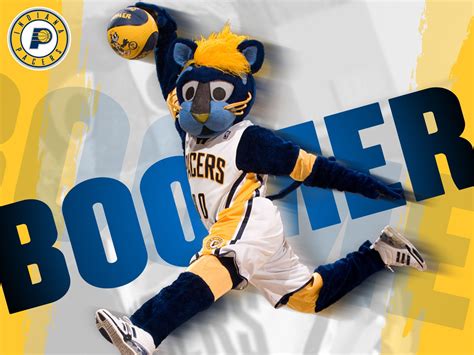 Boomer Indiana Pacers Mascot Indiana Pacers Winter Olympics