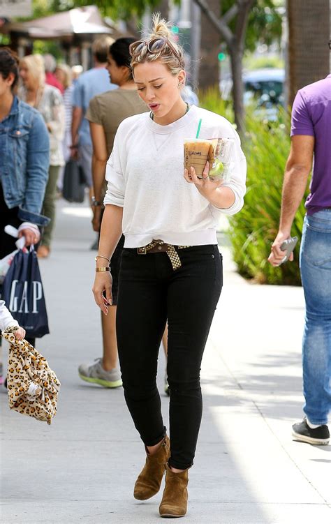 Hilary Duff Casual Style