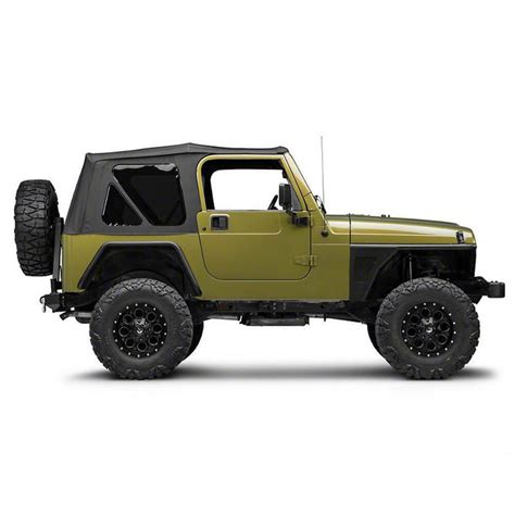 Hookeroad Jeep Tj Flat Front Fender Flares Armor Wheel Fenders For 1997