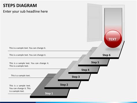 Steps Diagram Powerpoint Template Sketchbubble