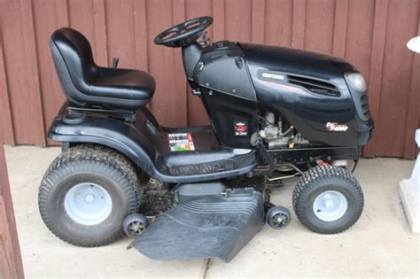 Sold Price Fhe Sears Craftsman Dys 4500 Riding Lawn Tractor Runs