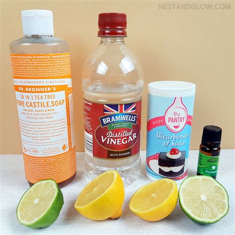 DIY Natural Cleaning Products That Work - Homeade Chemical Free Cleaning