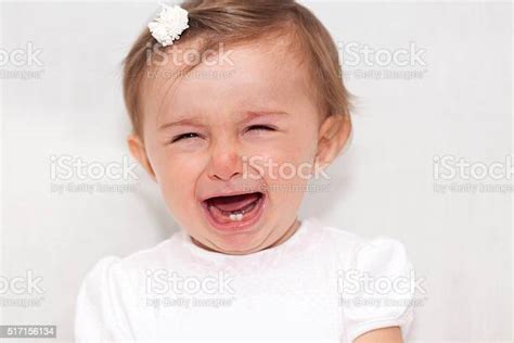 Crying Baby Girl Stock Photo Download Image Now Baby Human Age
