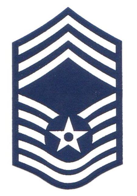 Us Air Force E 9 Chief Master Sergeant Decal Ebay