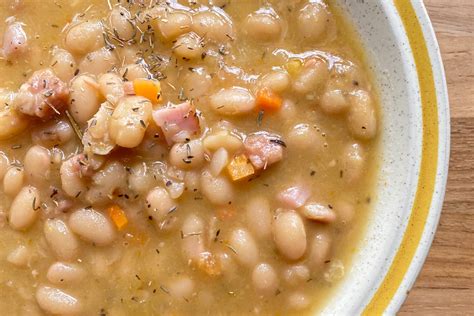 Navy Bean Soup Recipe Hearty Ham Version The Kitchn