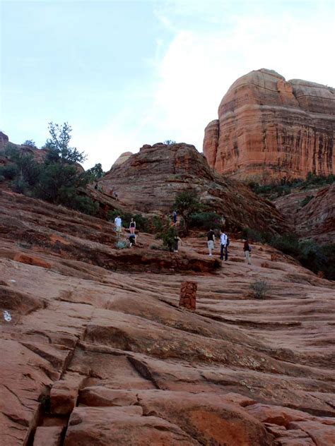 Sedona Arizonas Cathedral Rock Hiking Trail Red Rock Perfect