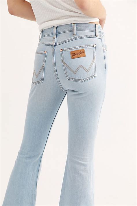 Wrangler Heritage Flare Jeans Free People