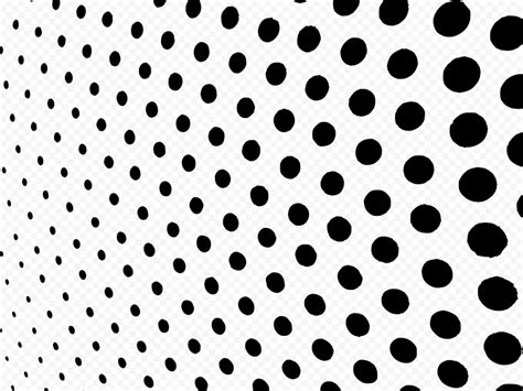 Halftone Black Polka Dots Abstract Transparent Png Citypng