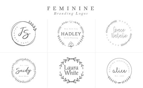 colección de plantillas de logotipos conjunto de logos logotipos minimalistas premade diseño