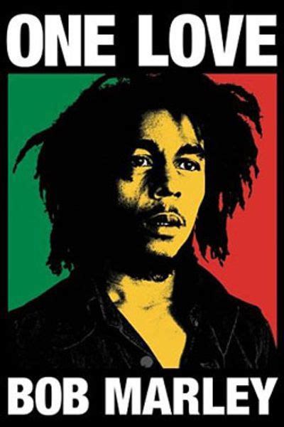 Bob Marley One Love Poster Amoeba Music