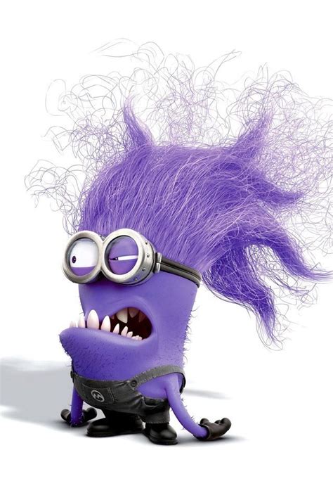 Use as many or as little bands as you want for this part. Cra cra purple minions | Evil minions, Purple minions ...