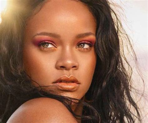 Make Up Dété Pour Peaux Noires Inspiré De Rihanna Et