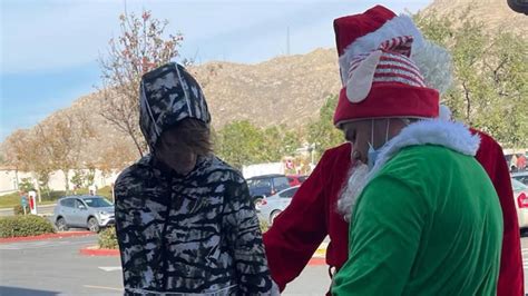 Undercover Cops Dressed As Santa Claus And An Elf Nab Alleged Car