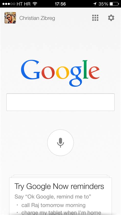 Google Search app gets iOS 7 styling, true full-screen browsing and more