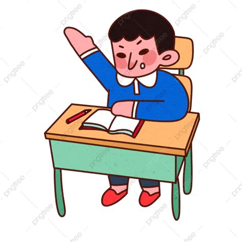 Student Raising Hand Clipart Transparent Png Hd Student Raising Hand