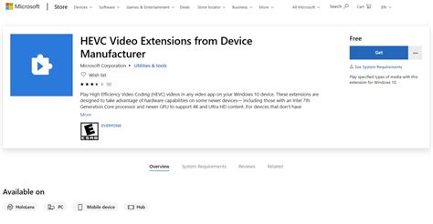 Windows 10 build 14393 anniversary update. Install free HEVC codecs on Windows 10 with these easy steps