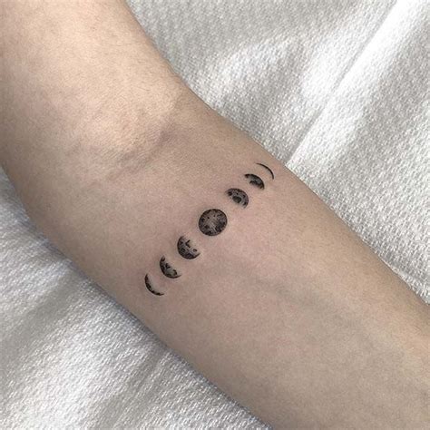 21 Moon Phases Tattoo Ideas To Inspire You Fashion Blog Moon Phases