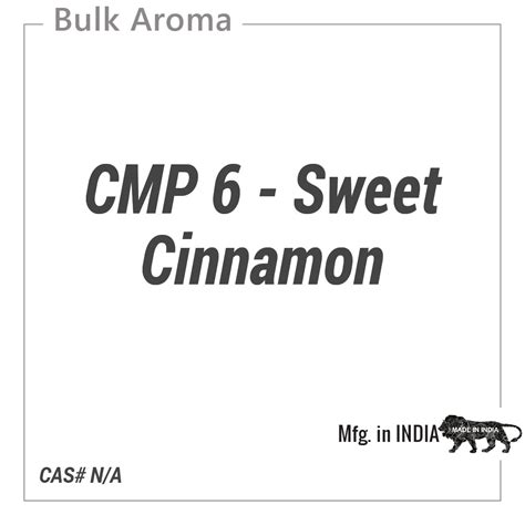 cmp 6 sweet cinnamon from imported fragrances bulkaroma