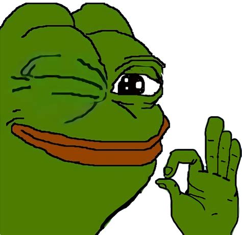 Download Poggers Emote Pepe The Frog Ok Transparent Png Download