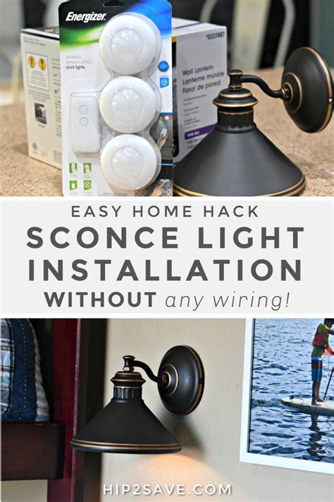 How To Install Sconce Lighting