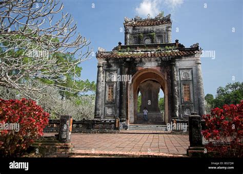 The Tu Duc Tombs In Hue Vietnam Stock Photo Alamy