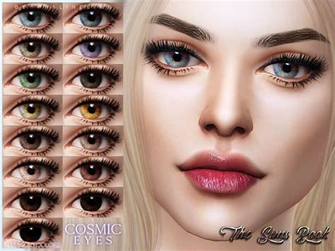 Sims 4 Cosmic Eyes Color N158 In 2020 Sims 4 Sims 4 Tattoos Sims
