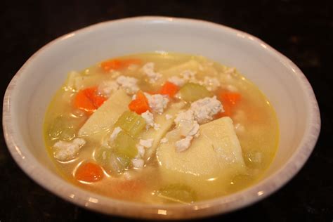 Turkey Dumpling Soup Recipe Cooking At Home With Stretching A Buck
