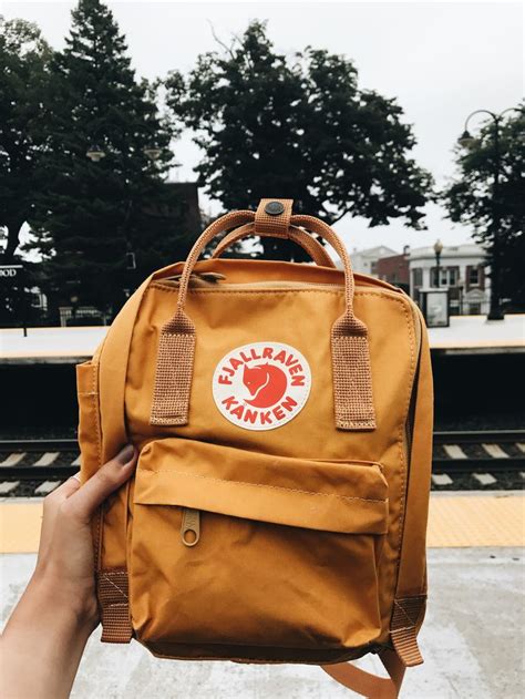 Fjallraven Kanken Mustard Yellow Fall Back To School Kanken Backpack