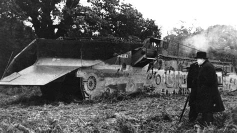 Nellie The Trench Digging Tank Revived For World War Two Exhibit Bbc News