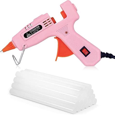 Liumai Glue Gun Mini Hot Glue Gun Kit With 20 Glue Sticks