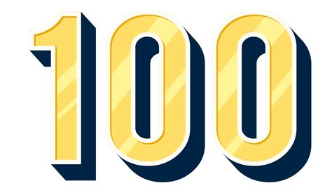 100 Number Png Images Transparent Background Png Play Images And