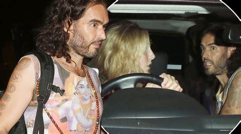 Russell Brand And Pregnant Laura Gallacher Enjoy Date Night At Noel