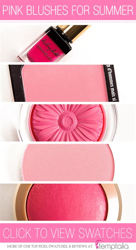 5 Pink Blushes To Try This Summer