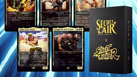 Magic The Gathering Lanza Cartas Coleccionables De Street Fighter