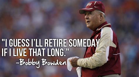 Lee's reputation was probably more heralded than the other guy in the state,. Bobby Bowden Quotes On Character. QuotesGram