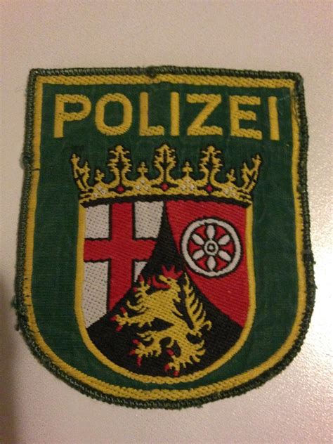 Rhineland Palatinate Police Germany Robs Patch Collection Flickr